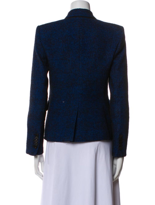 Veronica Beard Plaid Print Blazer