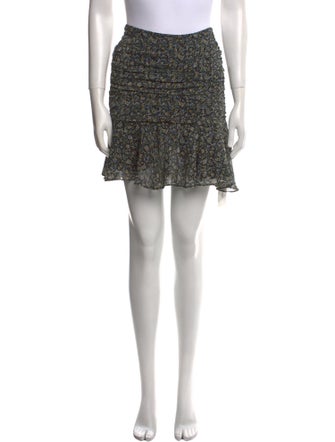 Veronica Beard Printed Mini Skirt