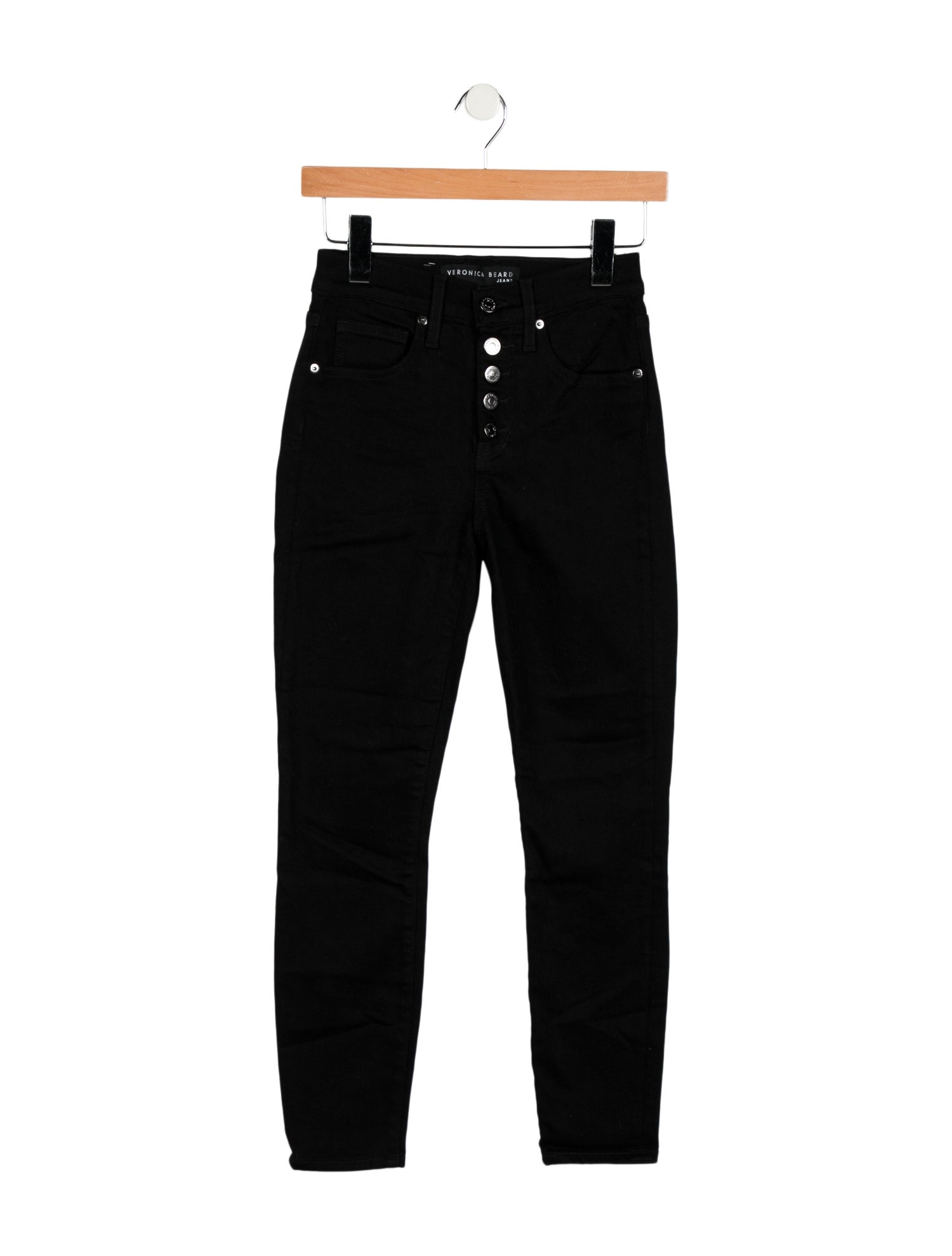 Veronica Beard Mid-Rise Skinny Leg Jeans