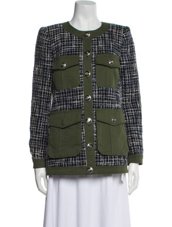 Veronica Beard Printed Evening Jacket