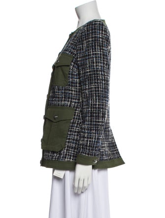 Veronica Beard Printed Evening Jacket