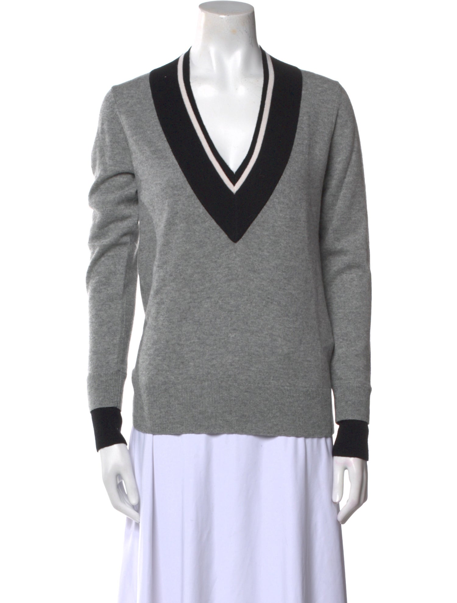 Veronica Beard Cashmere V-Neck Sweater