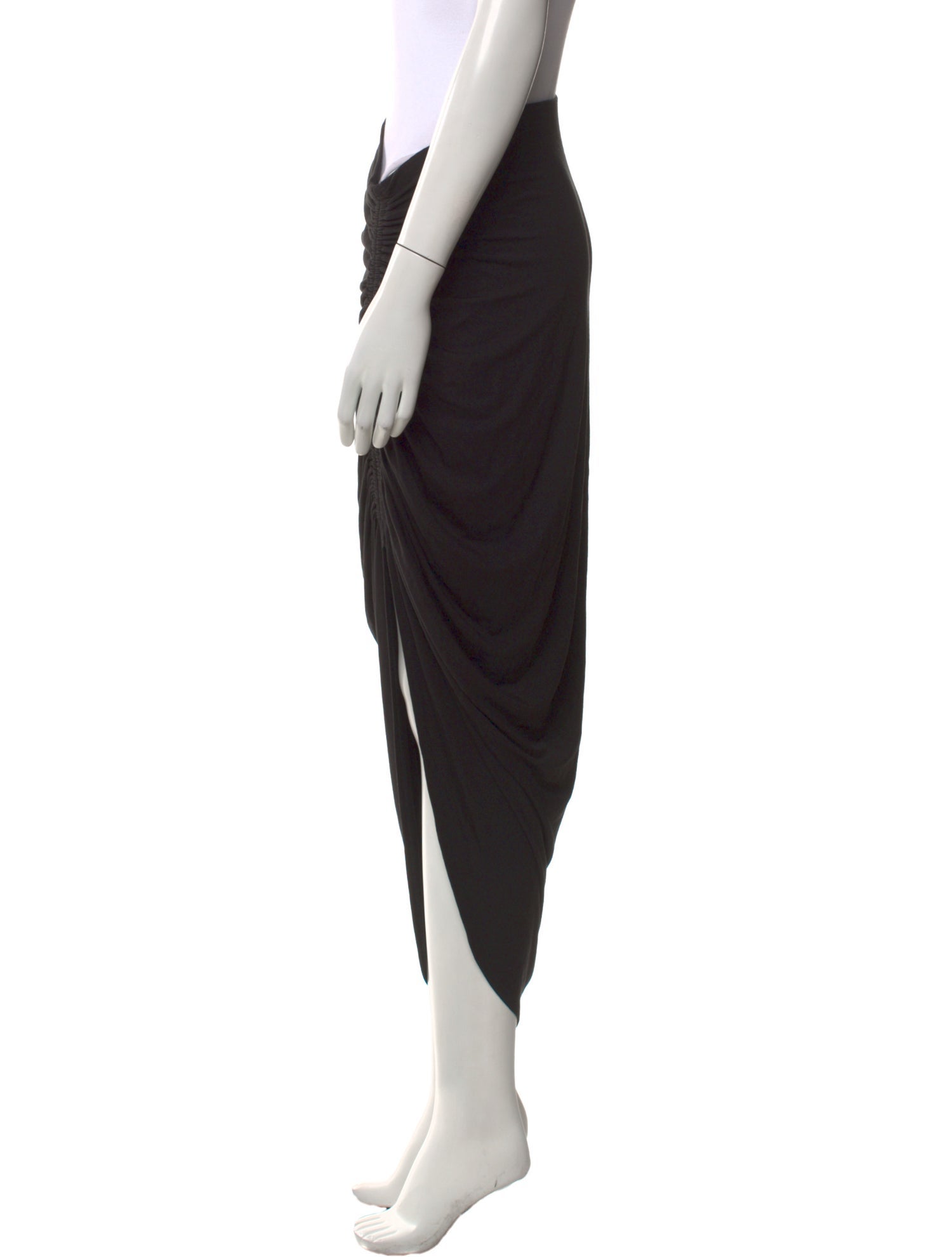 Veronica Beard Pleated Accents Midi Length Skirt