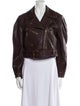 Veronica Beard Leather Biker Jacket