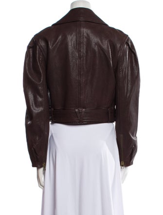 Veronica Beard Leather Biker Jacket