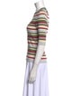 Veronica Beard Striped Crew Neck T-Shirt