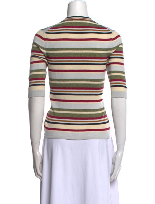 Veronica Beard Striped Crew Neck T-Shirt