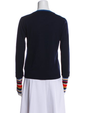 Veronica Beard Merino Wool Striped Sweater