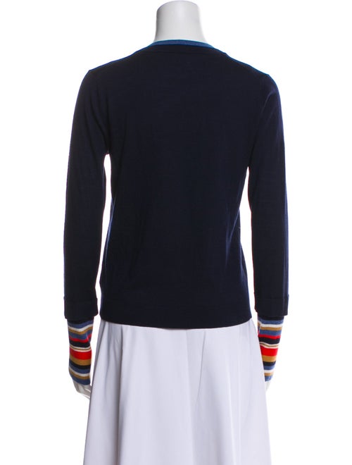 Veronica Beard Merino Wool Striped Sweater