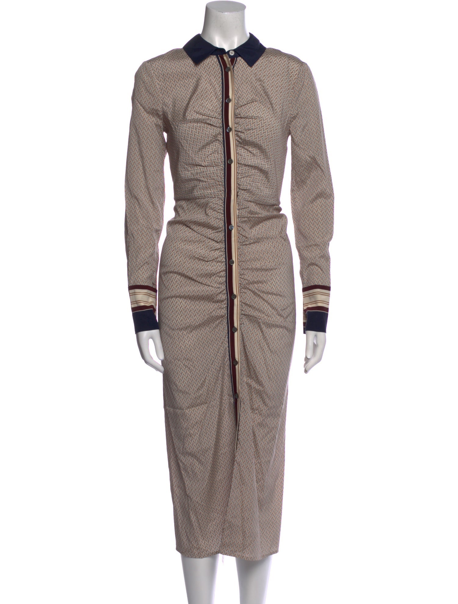 Veronica Beard Silk Midi Length Dress