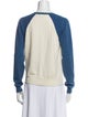 Veronica Beard Cashmere Colorblock Pattern Sweater