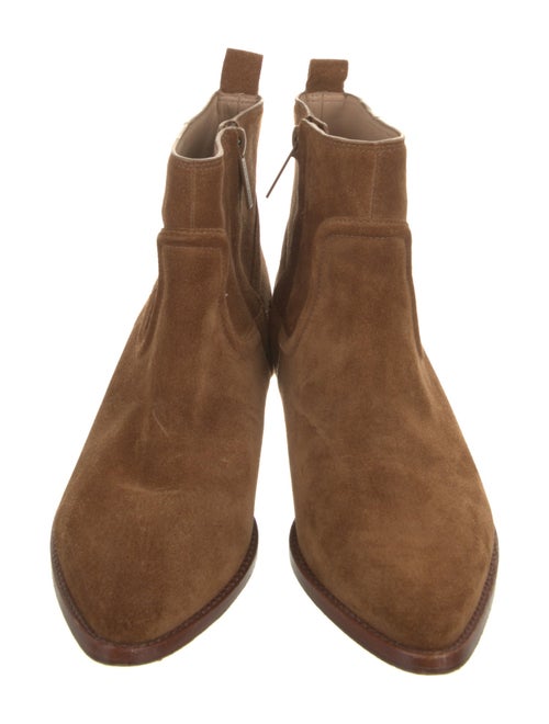 Veronica Beard Suede Chelsea Boots