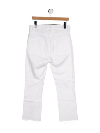 Veronica Beard High-Rise Straight Leg Jeans