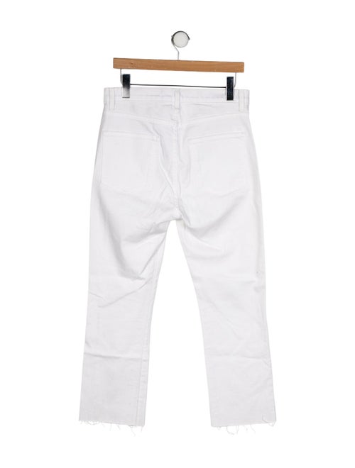 Veronica Beard High-Rise Straight Leg Jeans