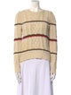 Veronica Beard Striped Crew Neck Sweater