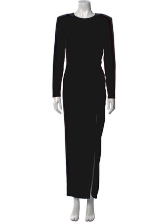 Veronica Beard Crew Neck Long Dress