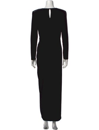 Veronica Beard Crew Neck Long Dress