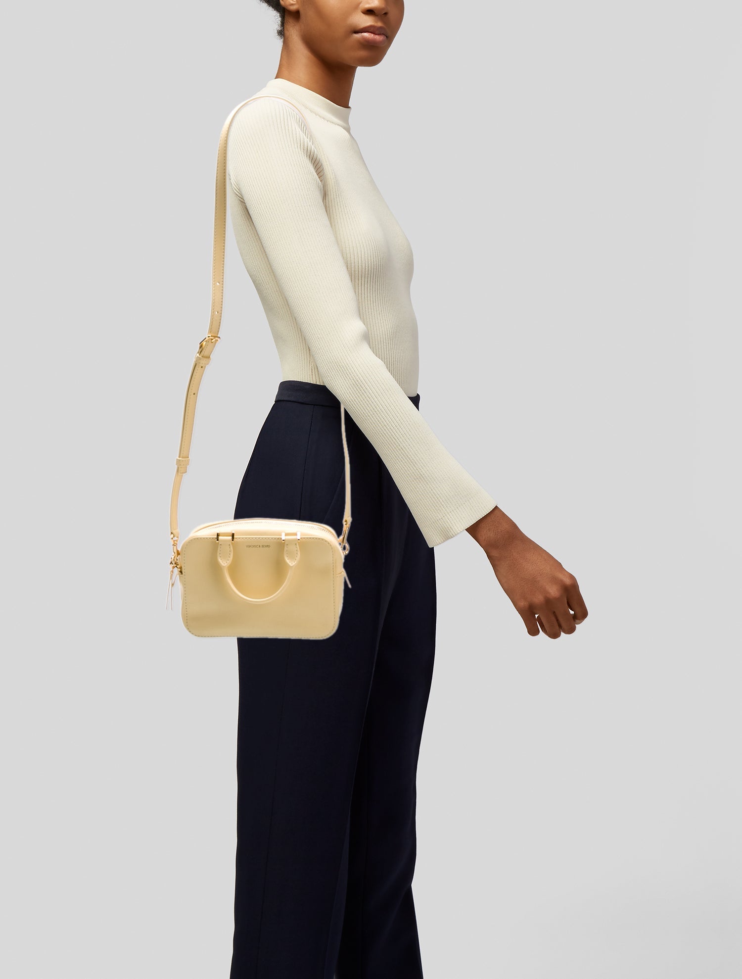 Veronica Beard Leather Crossbody Bag