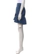 Veronica Beard Ruffle Embellishment Mini Skirt