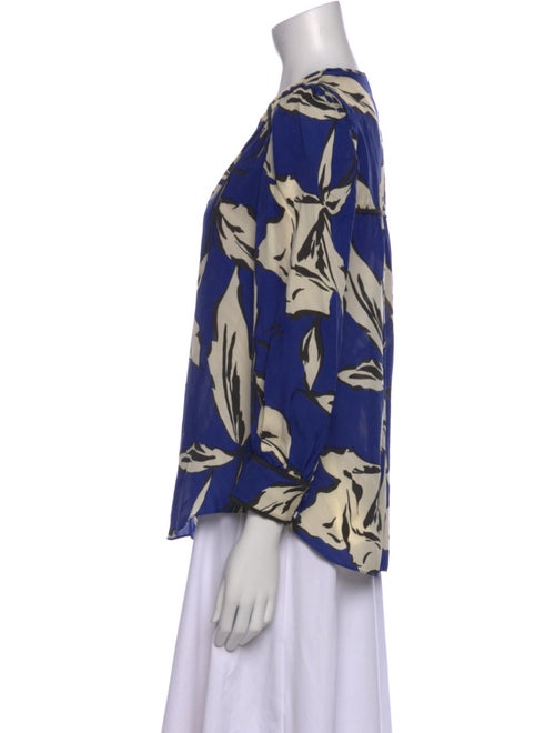 Veronica Beard Silk Printed Blouse