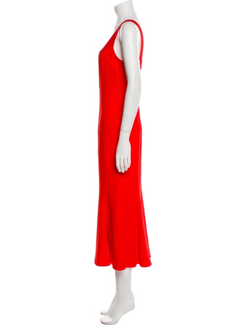 Veronica Beard Square Neckline Long Dress