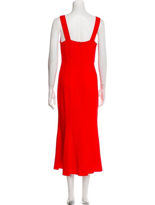 Veronica Beard Square Neckline Long Dress
