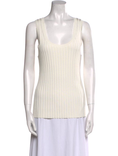 Veronica Beard Scoop Neck Sleeveless Top