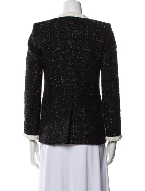 Veronica Beard Wool Tweed Pattern Evening Jacket