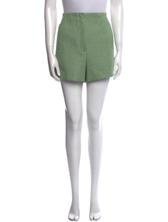 Veronica Beard Printed Mini Shorts