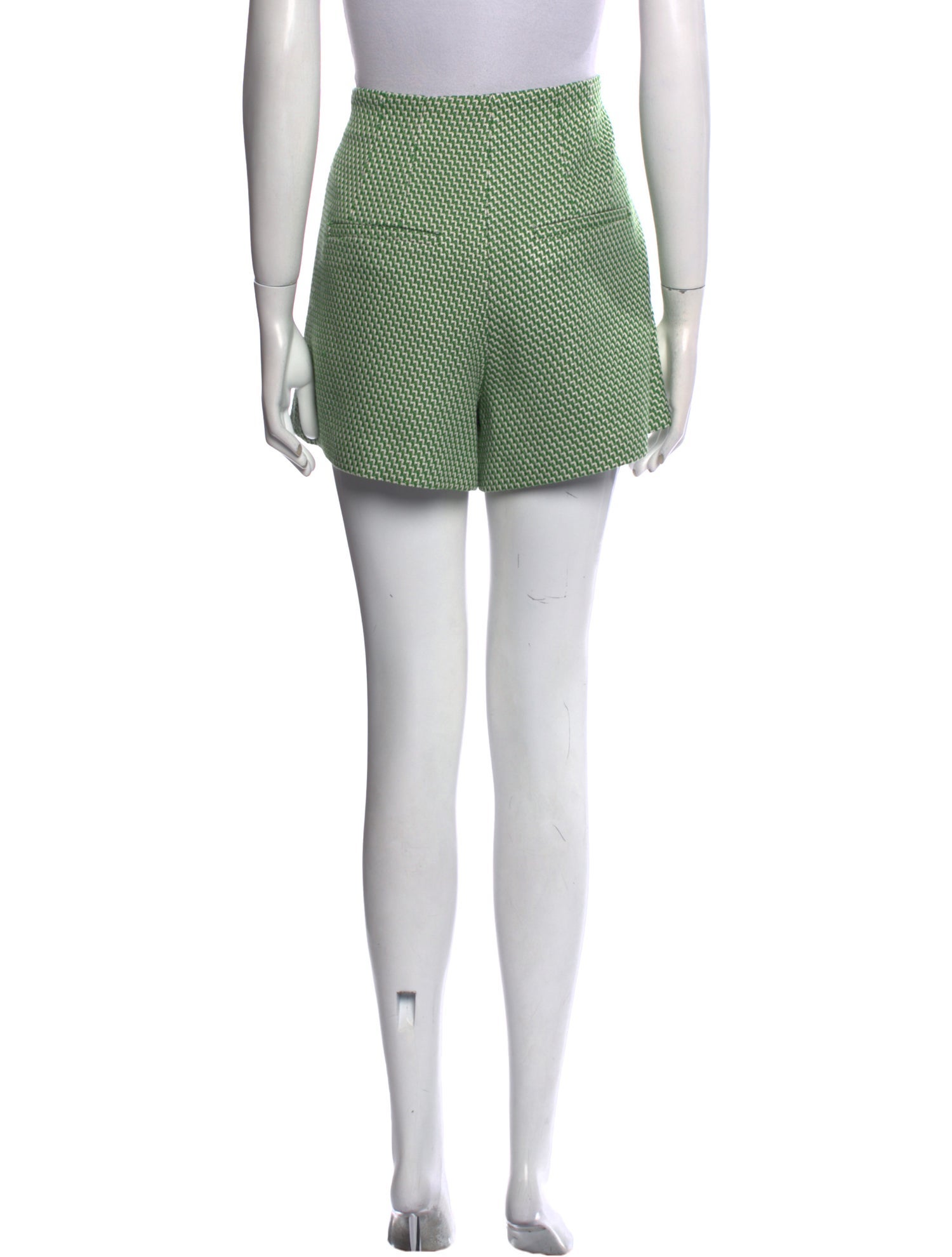 Veronica Beard Printed Mini Shorts