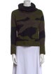 Veronica Beard Printed Turtleneck Sweater