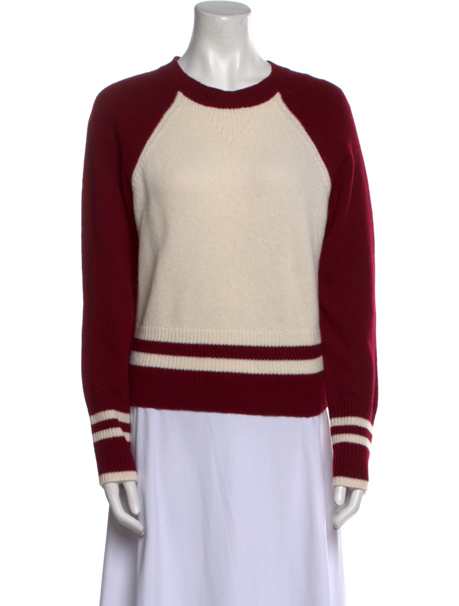 Veronica Beard Wool Colorblock Pattern Sweater w/ Tags