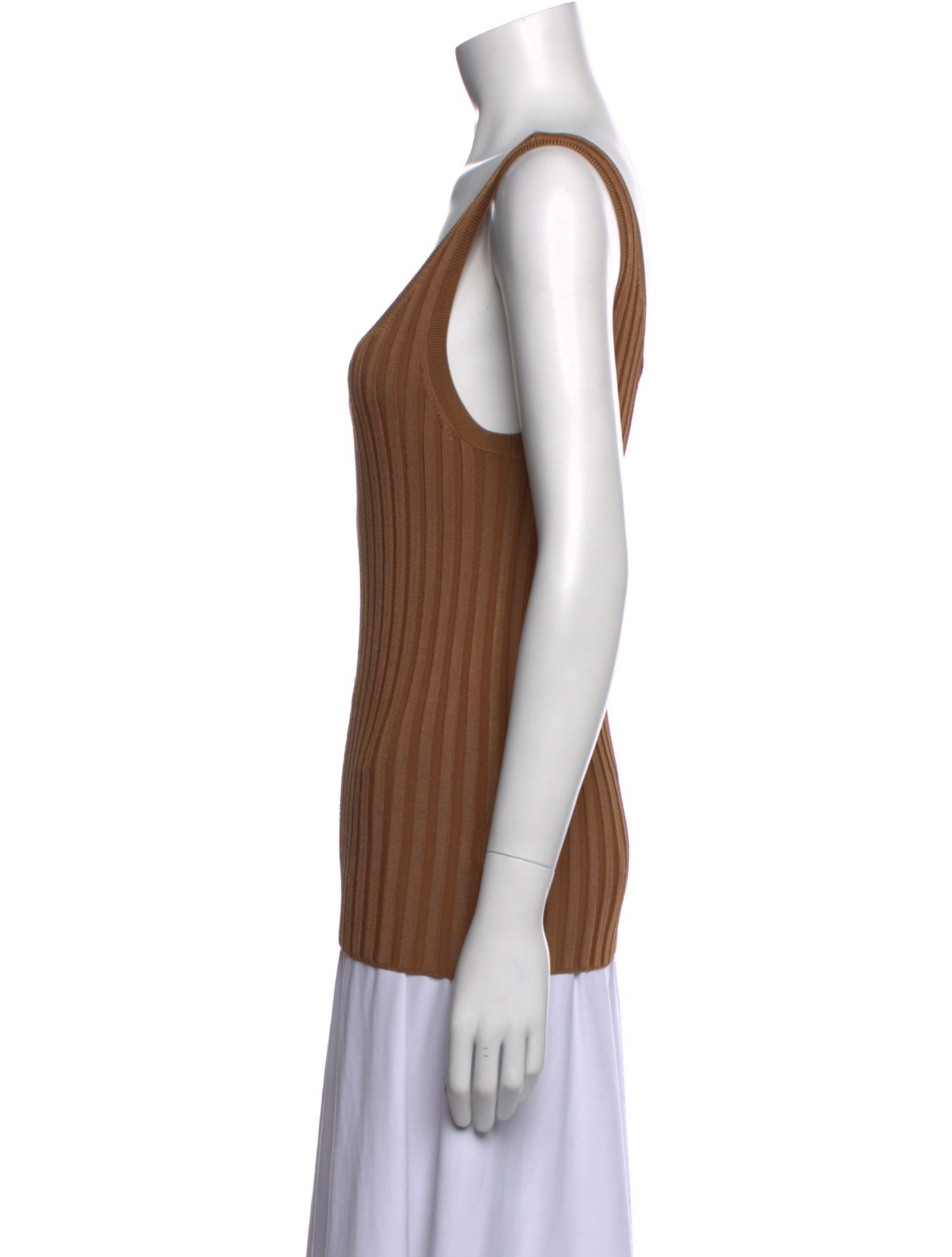 Veronica Beard Scoop Neck Sleeveless Top