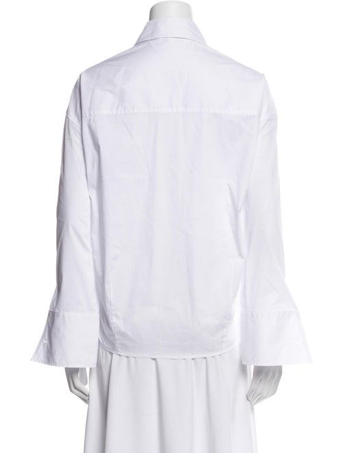 Veronica Beard Long Sleeve Button-Up Top