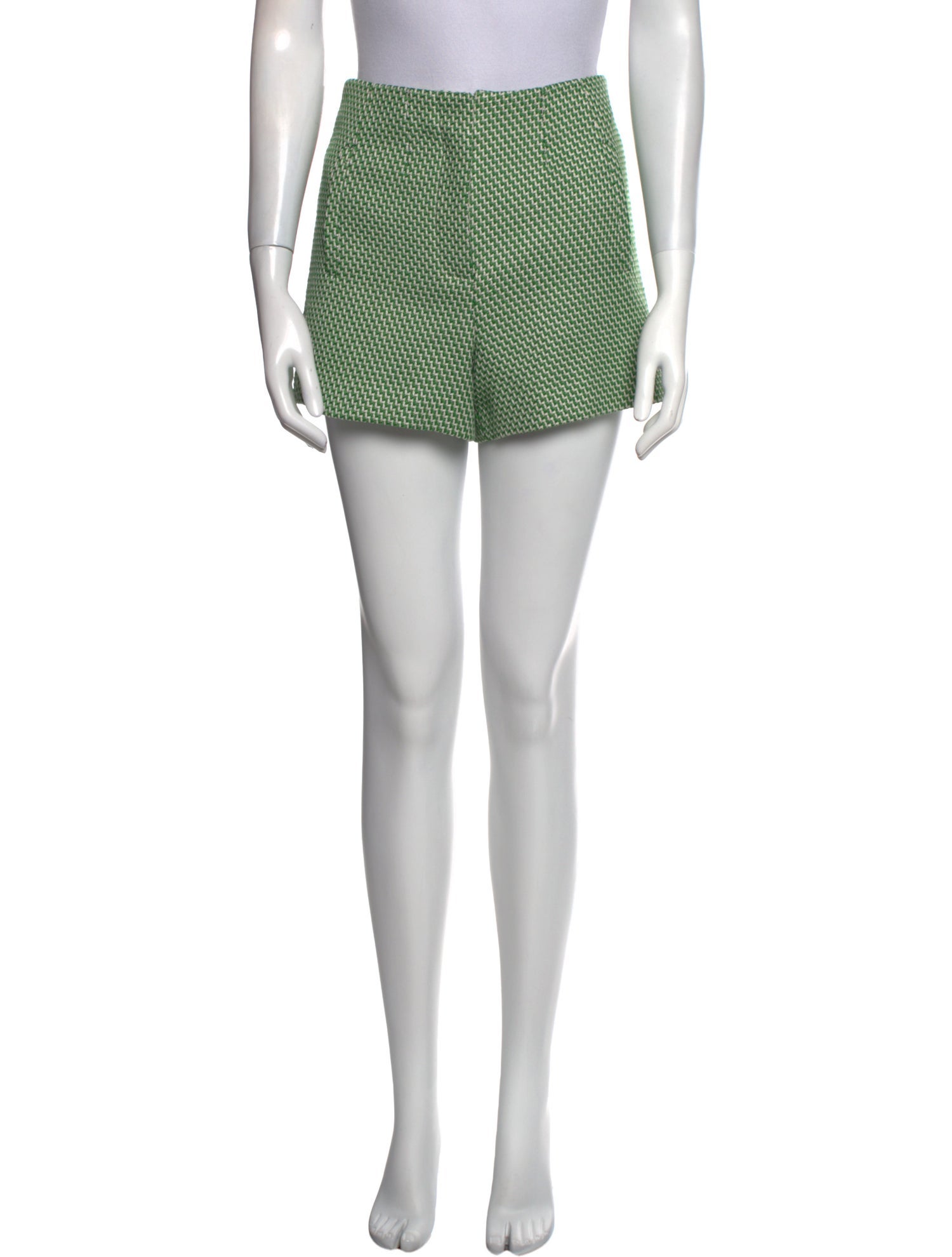 Veronica Beard Striped Mini Shorts