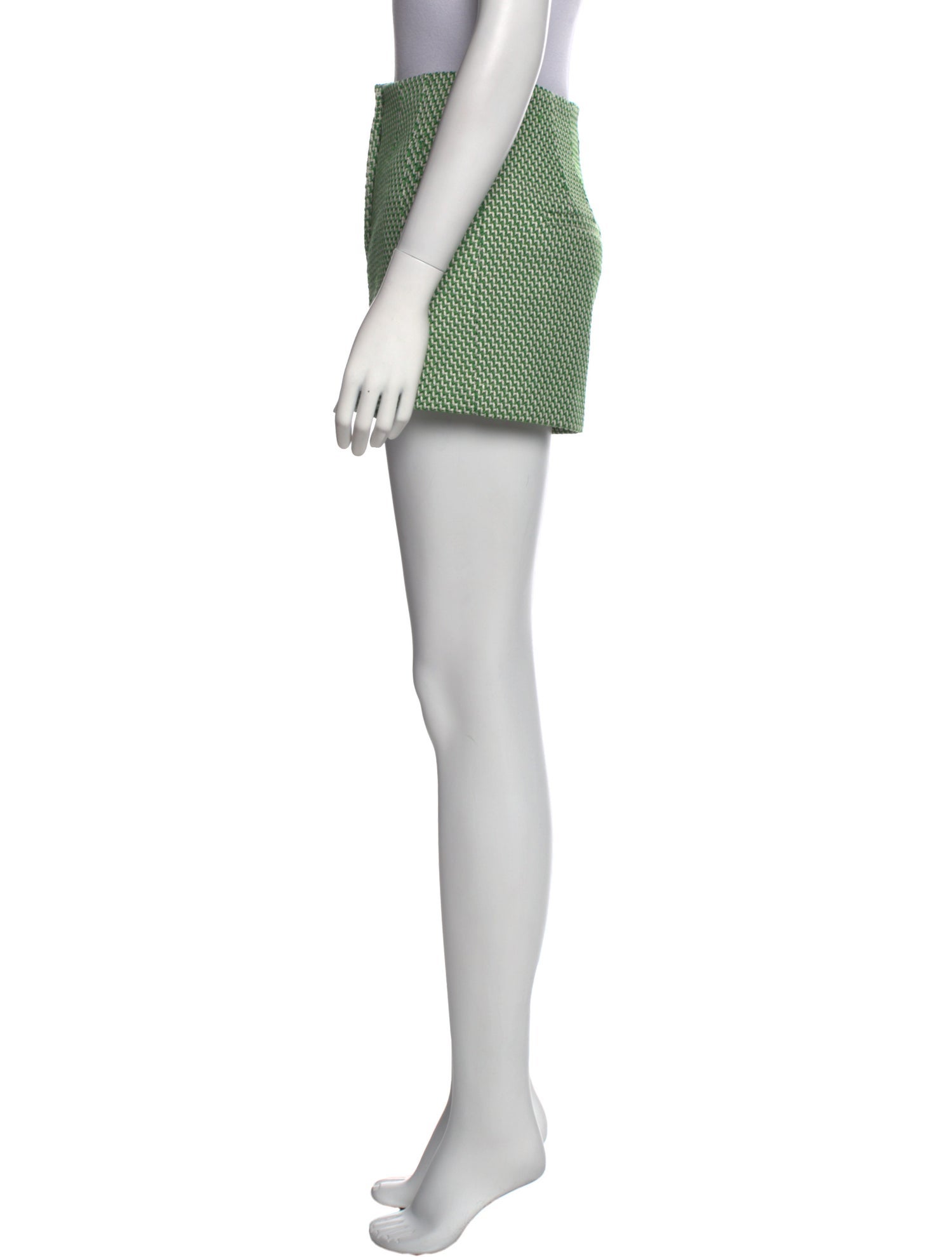 Veronica Beard Striped Mini Shorts