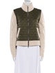 Veronica Beard Nylon Colorblock Pattern Jacket