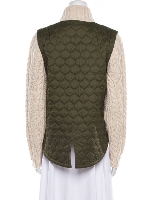 Veronica Beard Nylon Colorblock Pattern Jacket