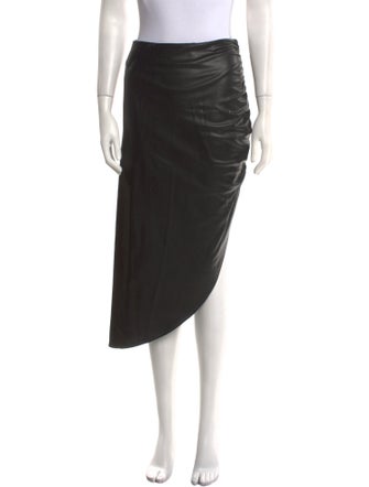 Veronica Beard Ruffle Embellishment Midi Length Skirt