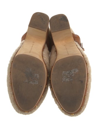 Veronica Beard Dacey Shearling Mules