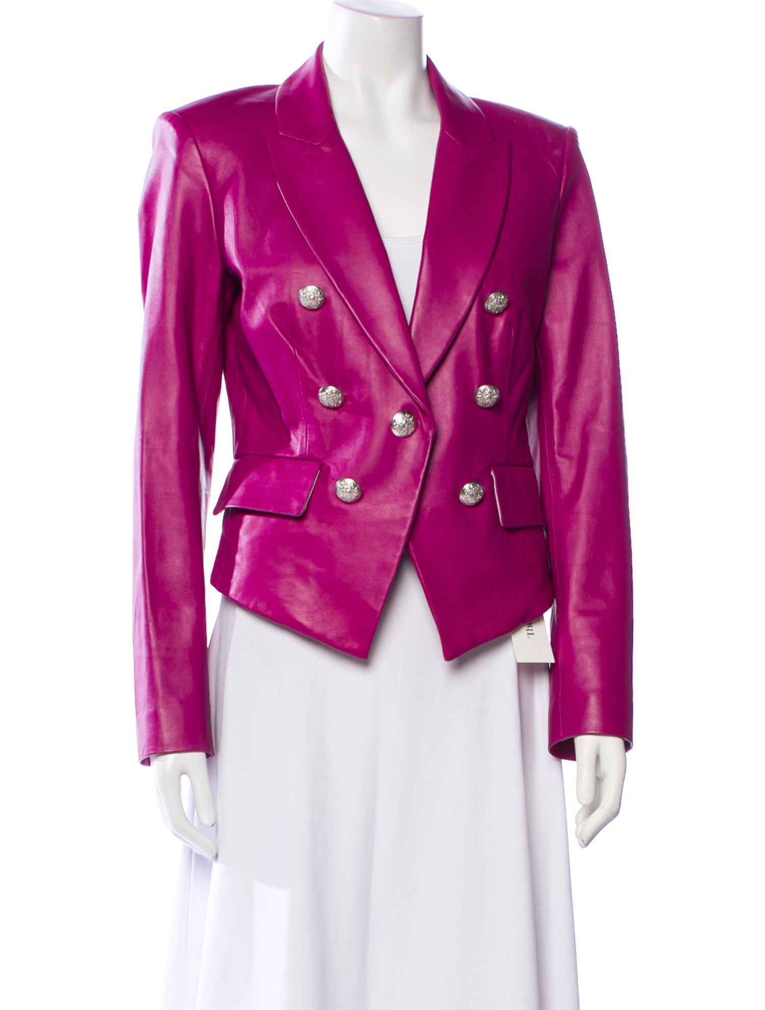 Veronica Beard Leather Blazer