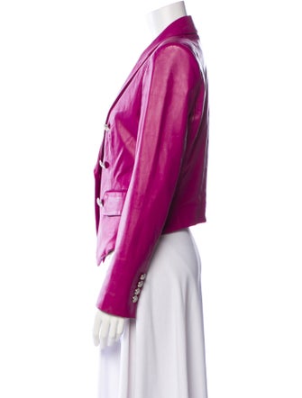 Veronica Beard Leather Blazer