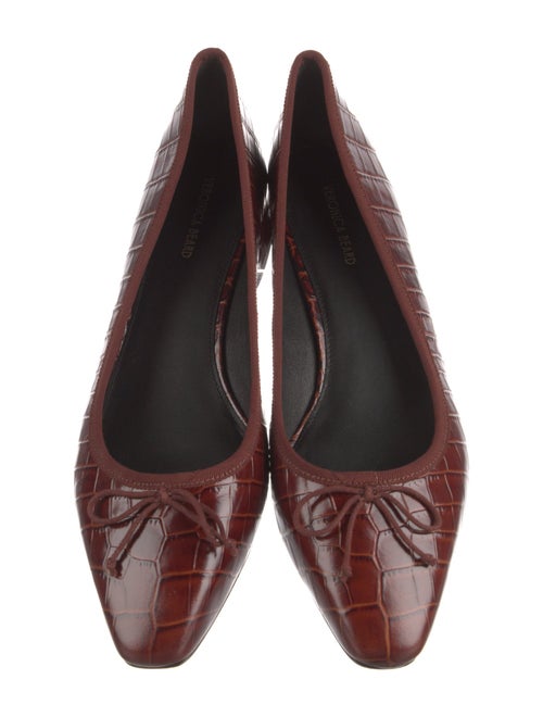 Veronica Beard Leather Printed Pumps