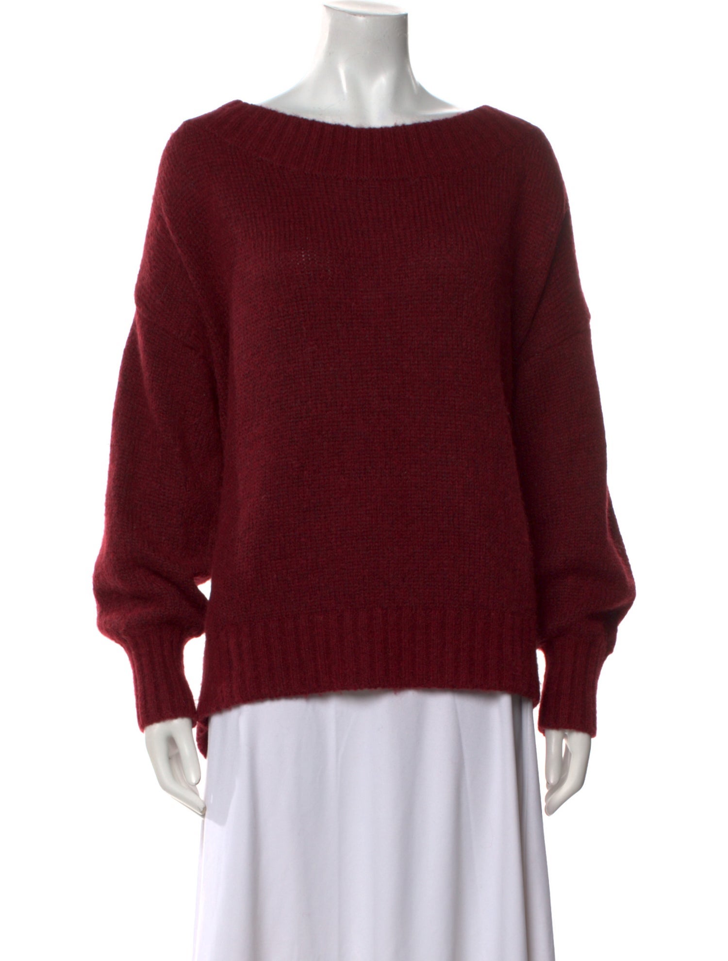Veronica Beard Bateau Neckline Sweater