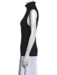 Veronica Beard Turtleneck Sleeveless Top