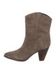 Veronica Beard Suede Western Boots