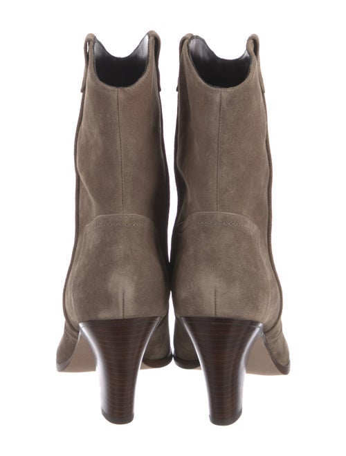 Veronica Beard Suede Western Boots