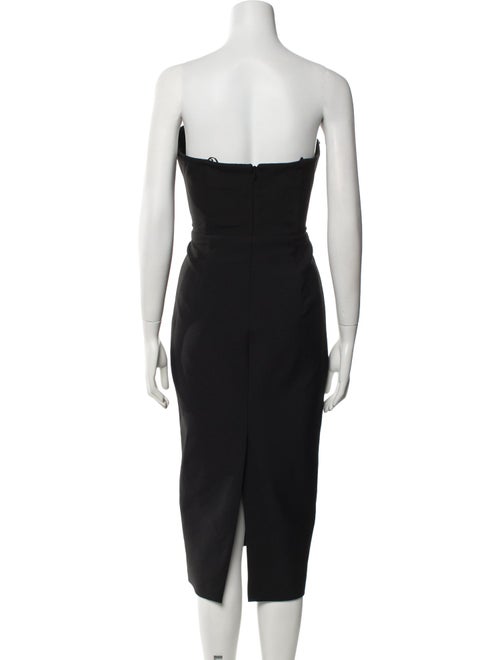 Veronica Beard Strapless Midi Length Dress