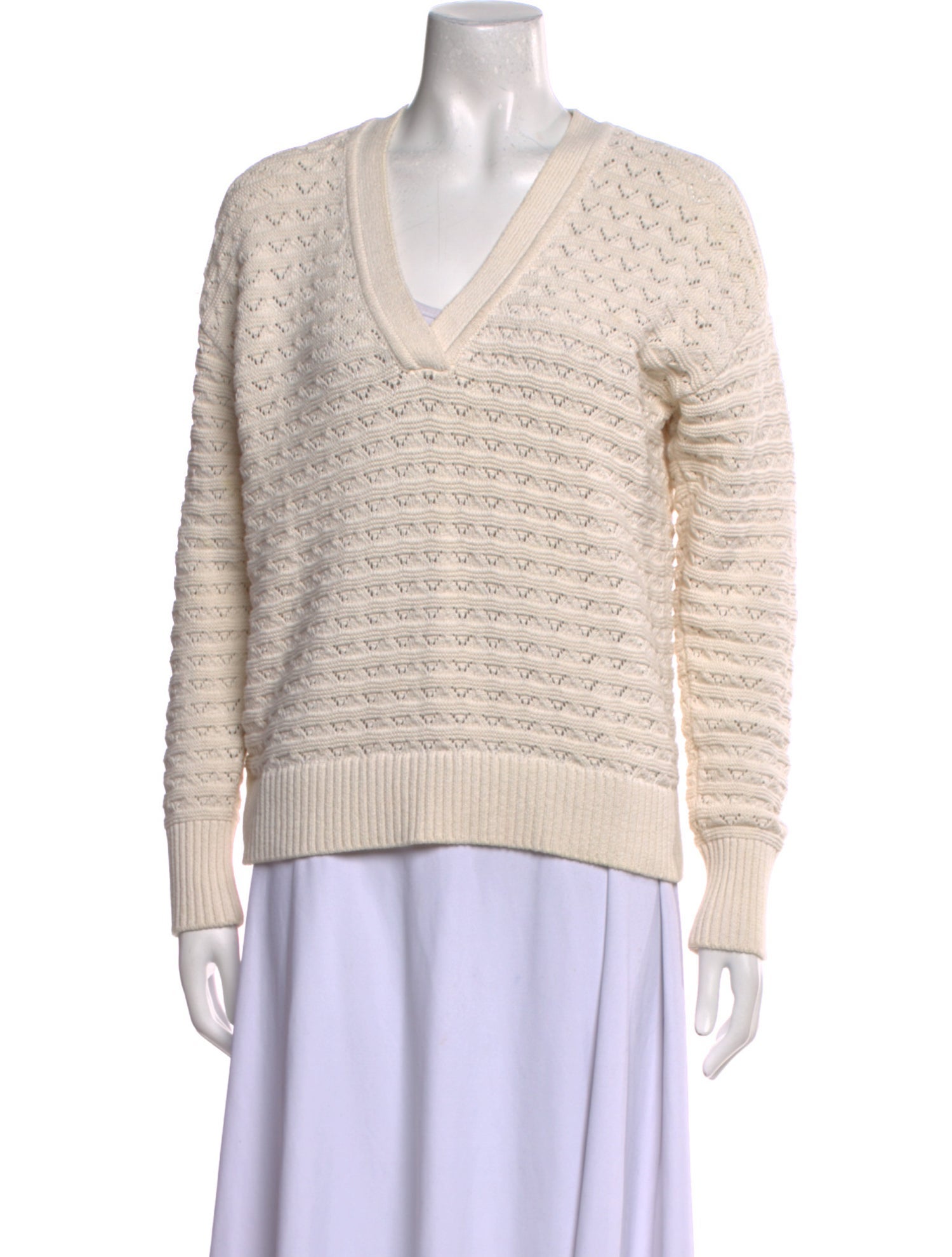 Veronica Beard V-Neck Sweater