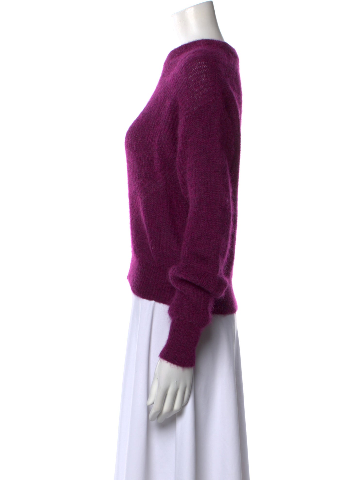 Veronica Beard Mohair Crew Neck Sweater